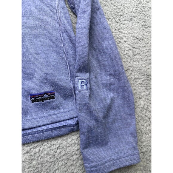 Patagonia r series zip top polartec worn work wear sz large - Picture 4 of 8